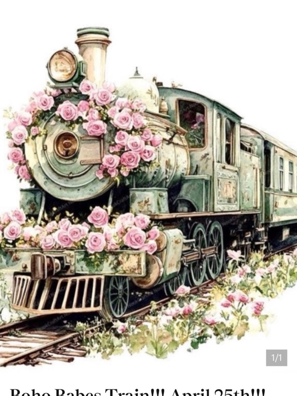 BOHO BABES  TRAIN🌸🌸🌸